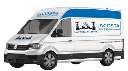 Acosta Plumbing Solutions Van